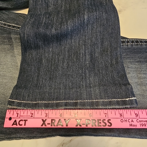Ariya Jeans Boot Cut Faded Medium Wash Size 13/14 S - Picture 13 of 14